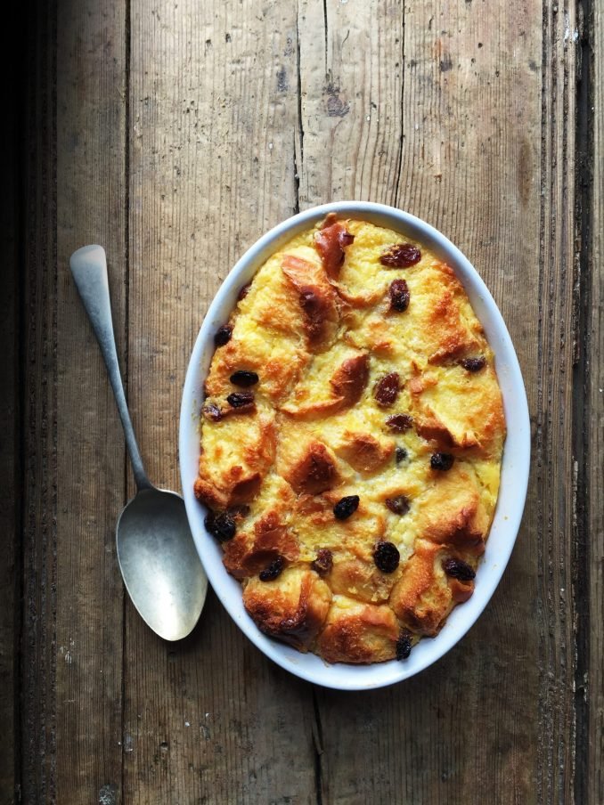 Bread and butter pudding