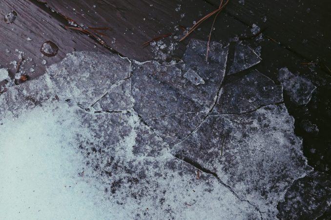 Ice on Wood