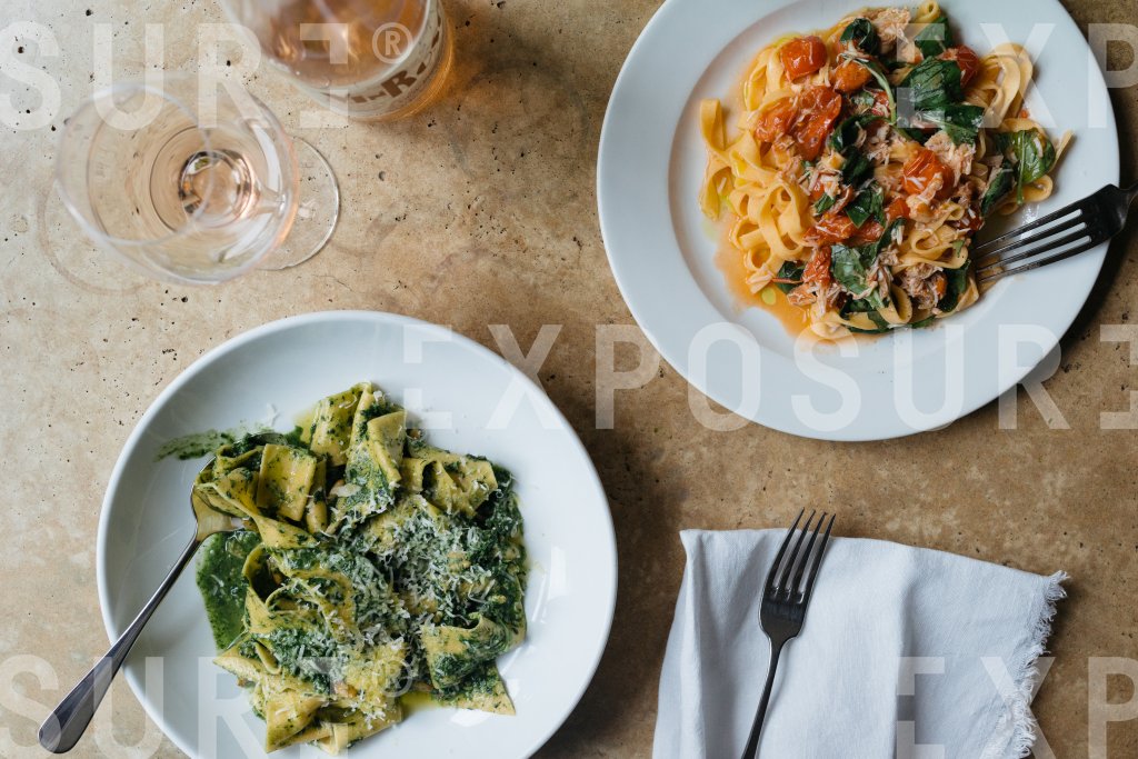 Pasta lunch