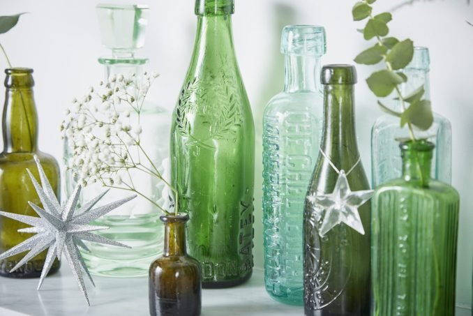 Green bottles