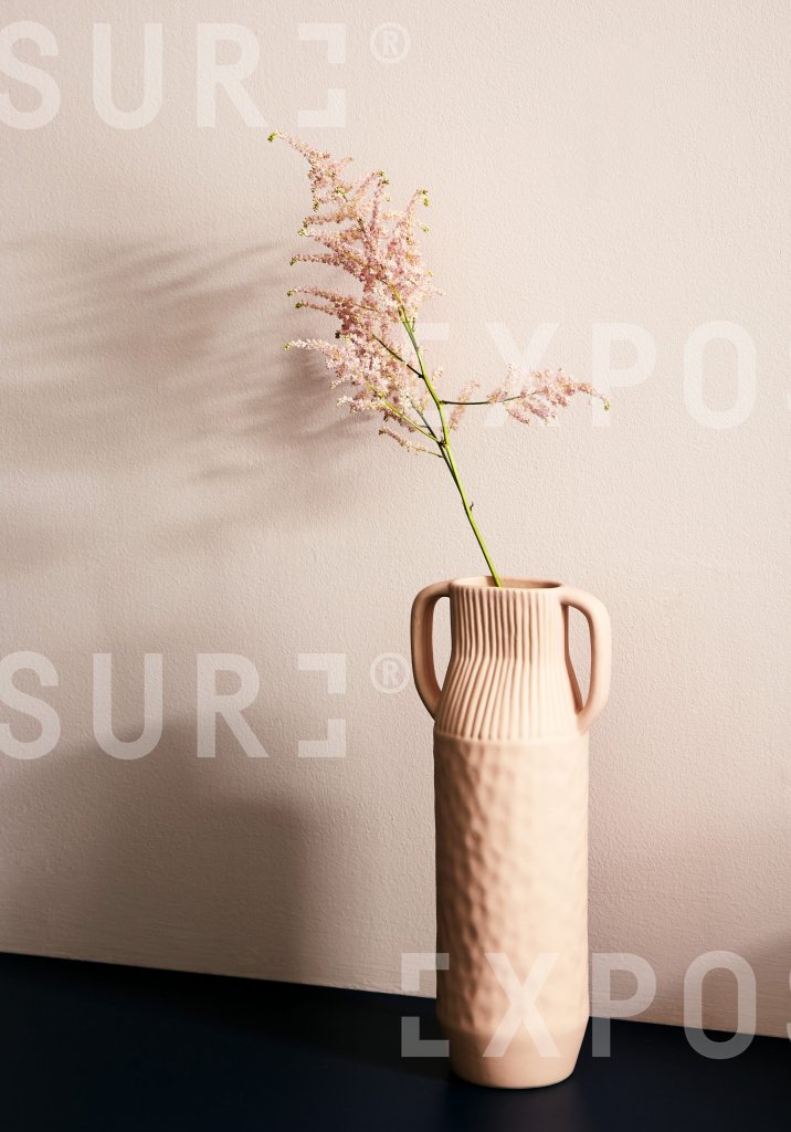 Pink vase