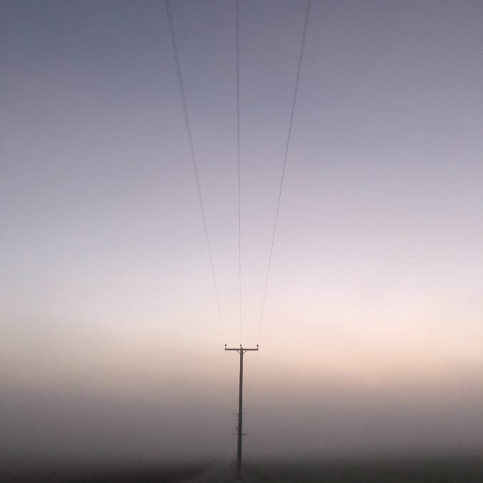 Communication tower and lines