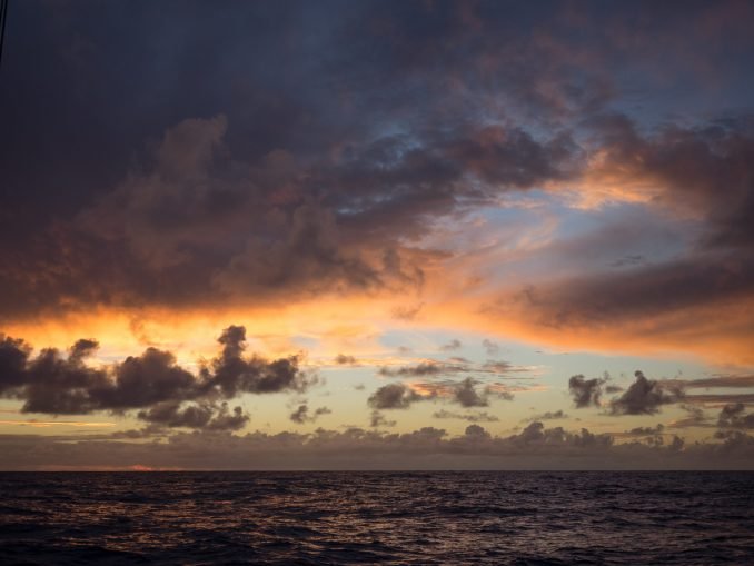Seascape At Sunset