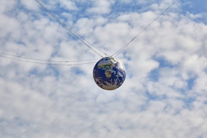 Earth in the sky