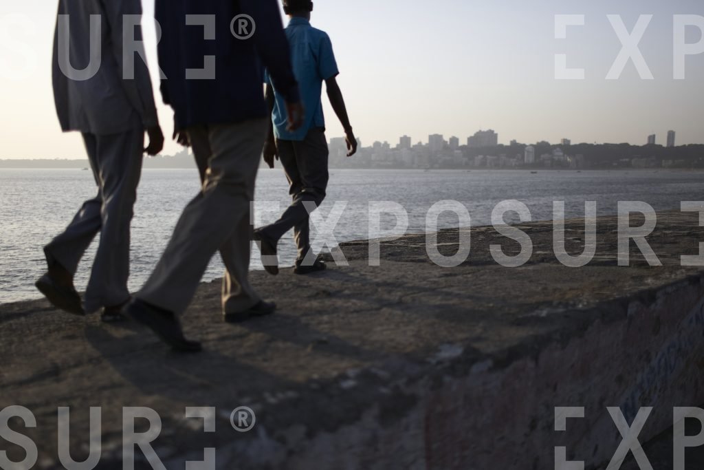 Marine Drive promenade, Mumbai, India