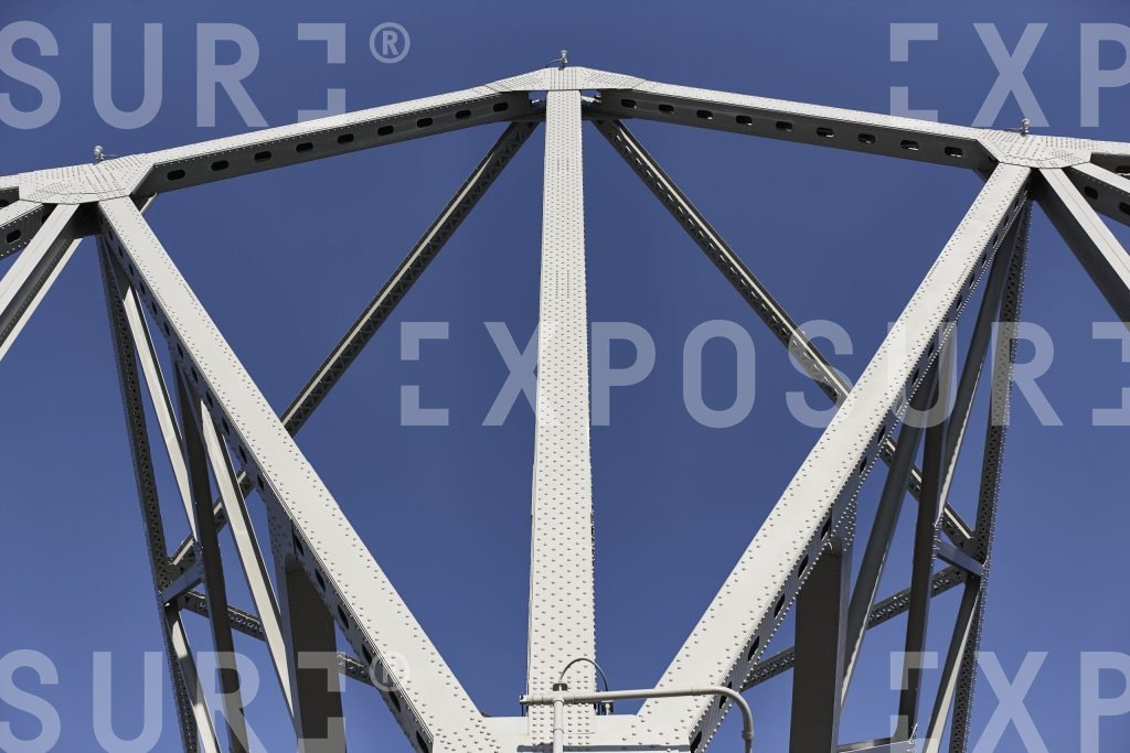 Truss bridge detail, Midwest