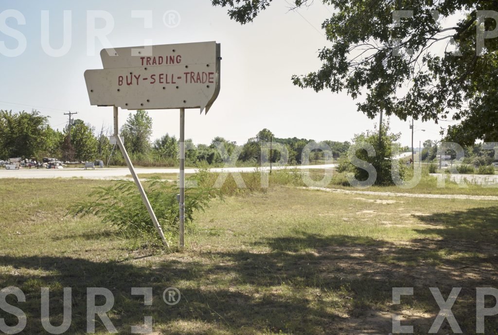 Market sign, Oklahoma