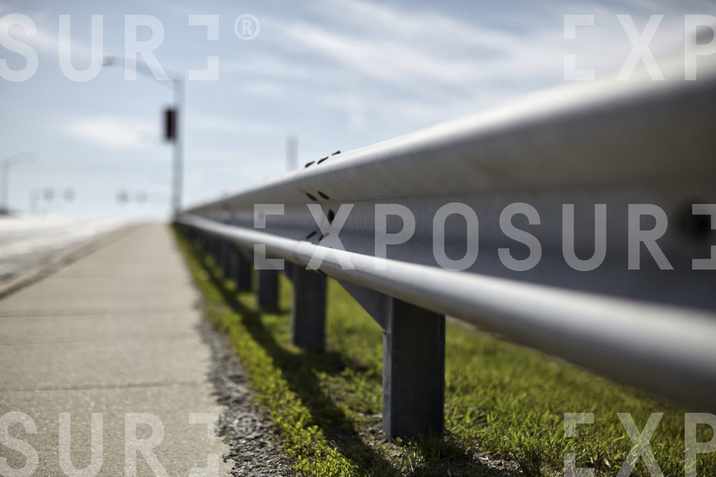 Illinois, Armco barrier, US highway
