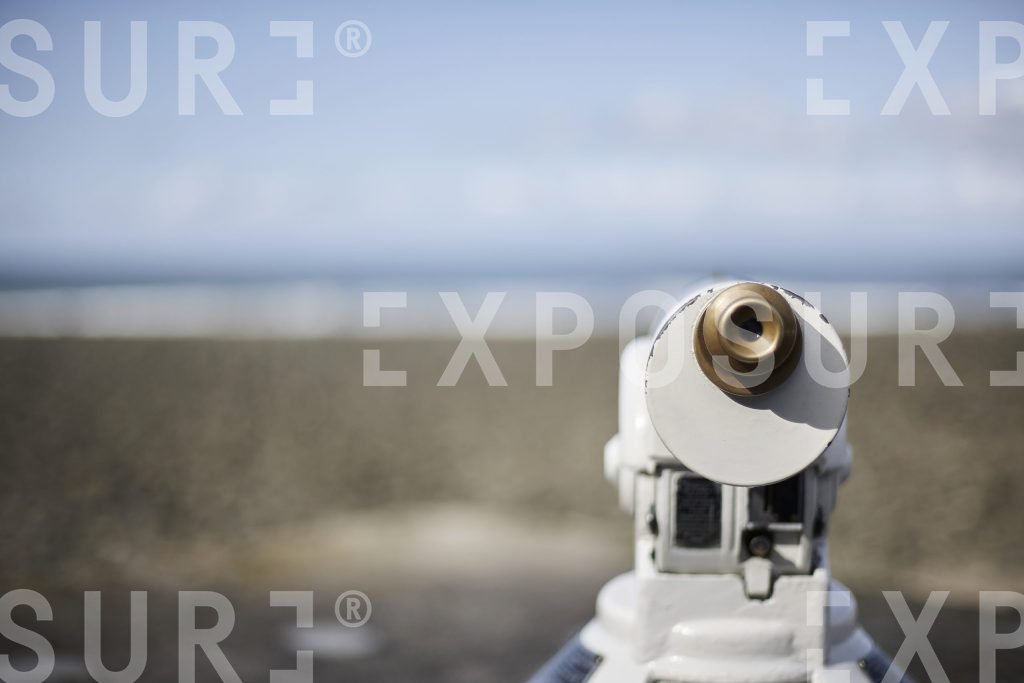 Devon, seaside telescope