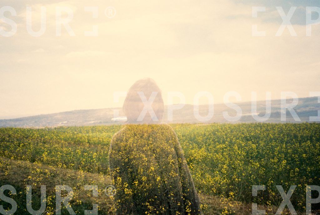 Double exposure portrait 3