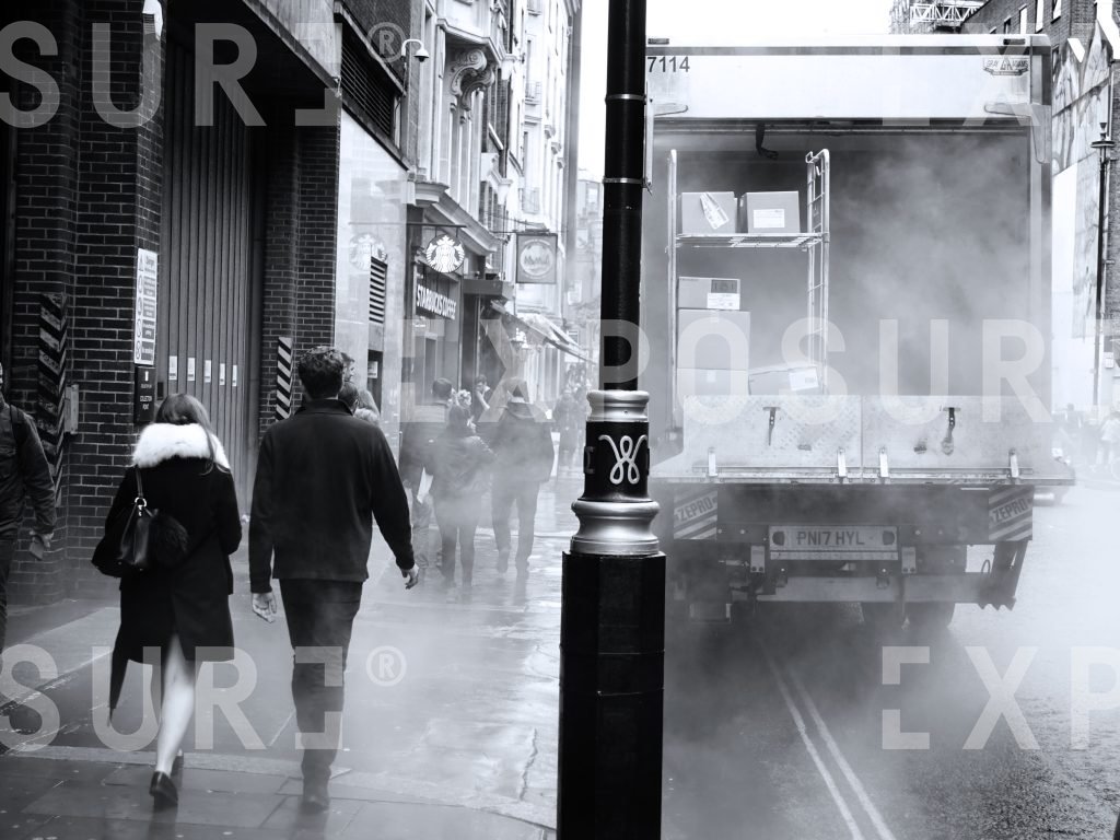 Misty Soho Street