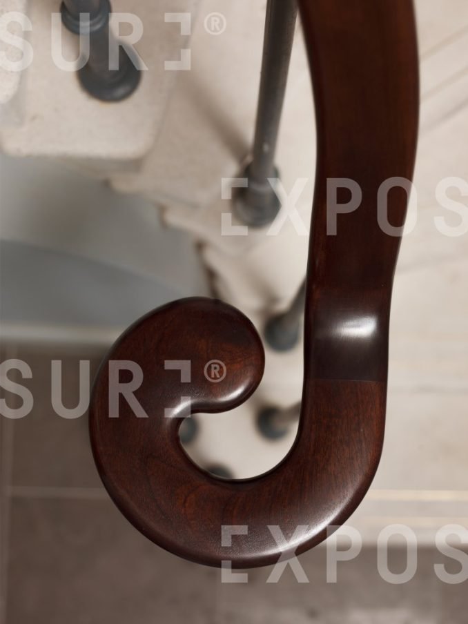 Wooden Stair Banister
