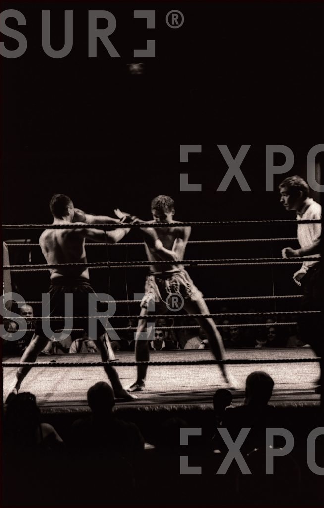 Thai boxing in south London, late 1990's