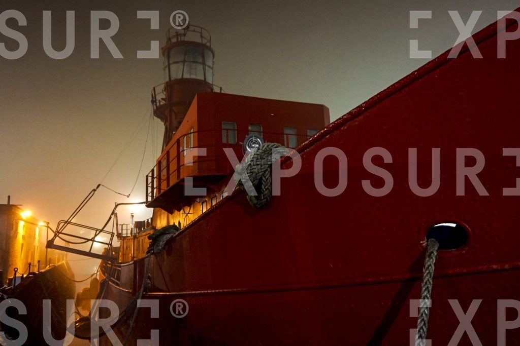 Lightship in Fog