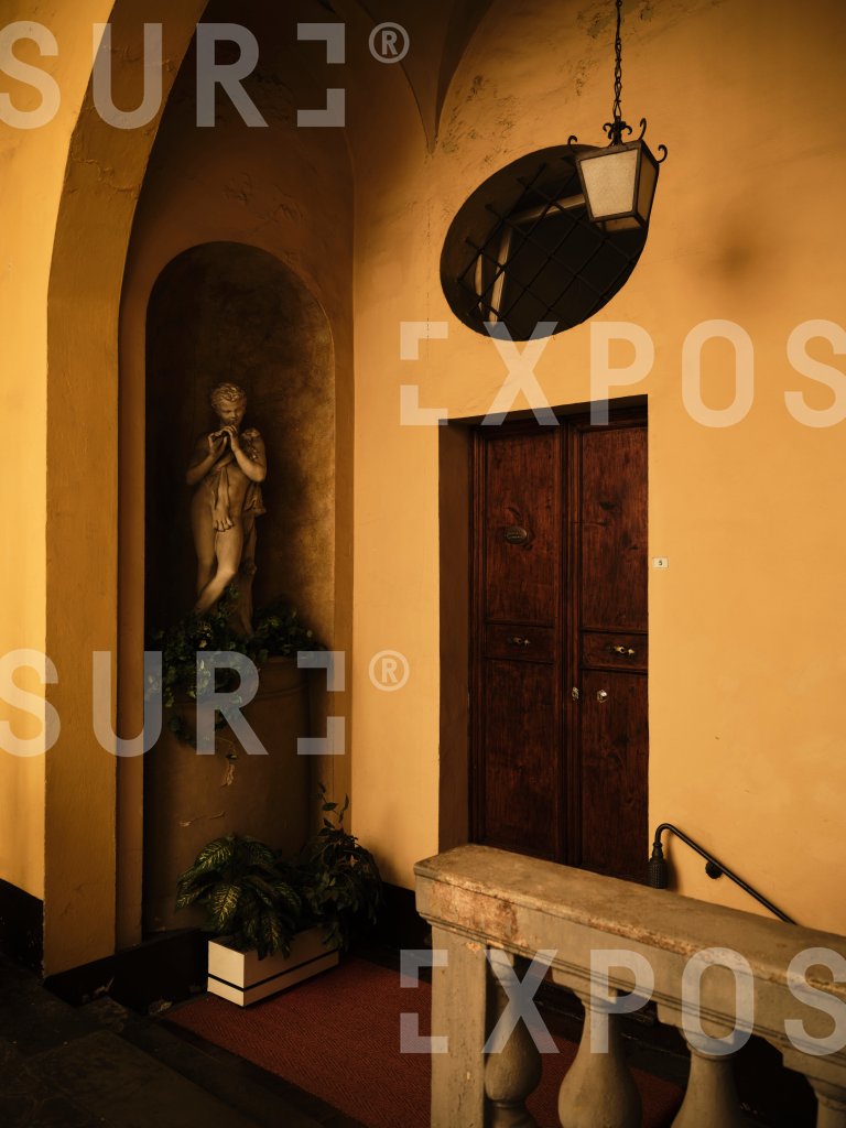 Yellow Italian Doorway