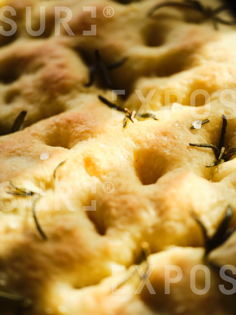 Focaccia - Close up