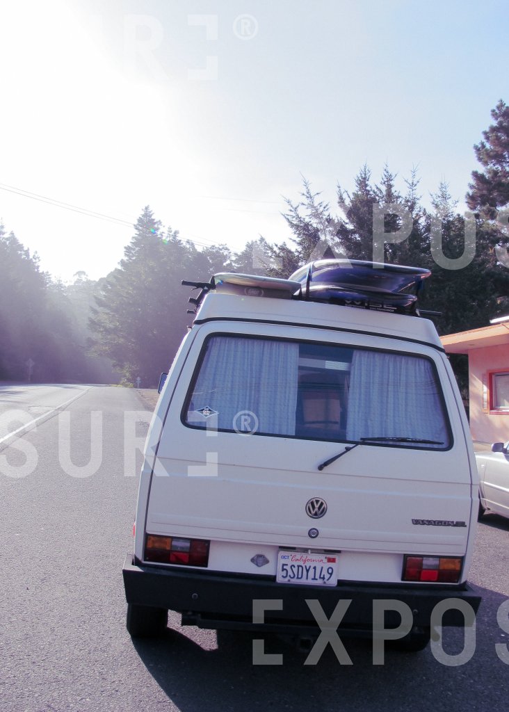 Camper On The Coast