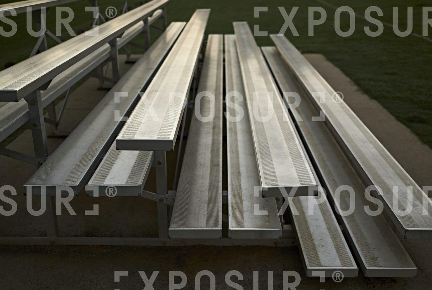 Sports ground bleachers, Texas