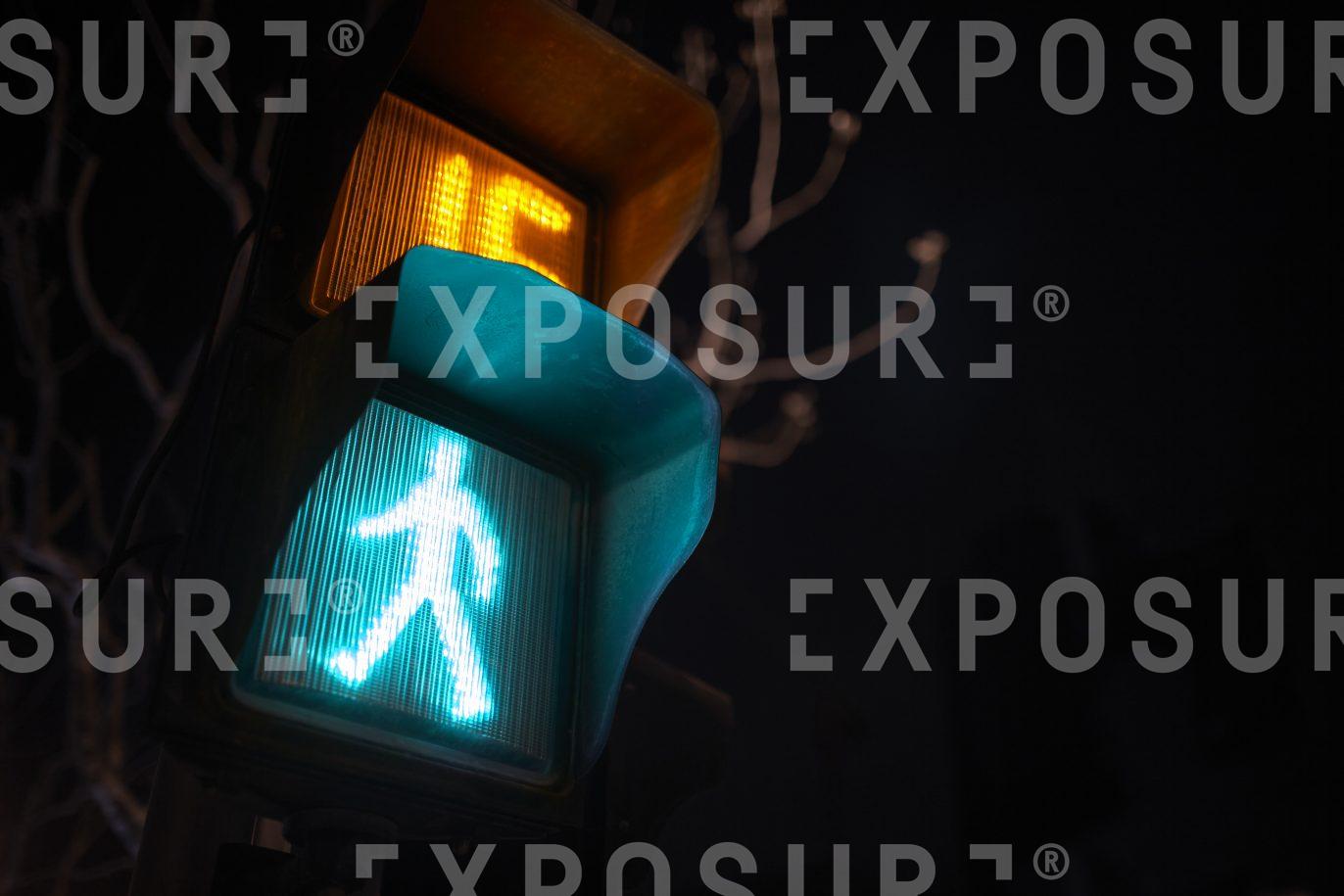 Pedestrian crossing light, Shanghai