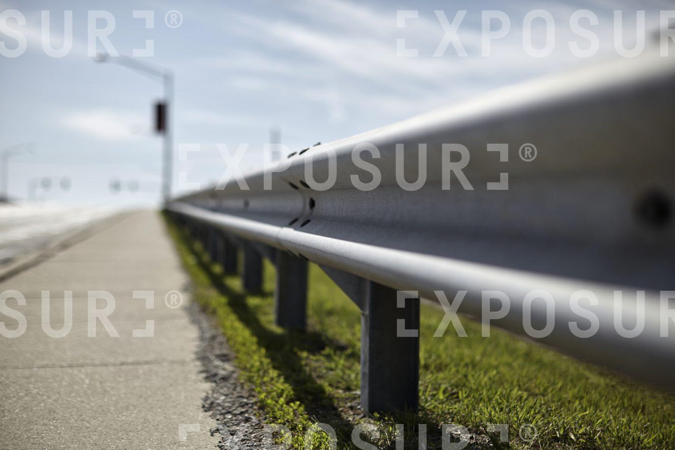 Illinois, Armco barrier, US highway