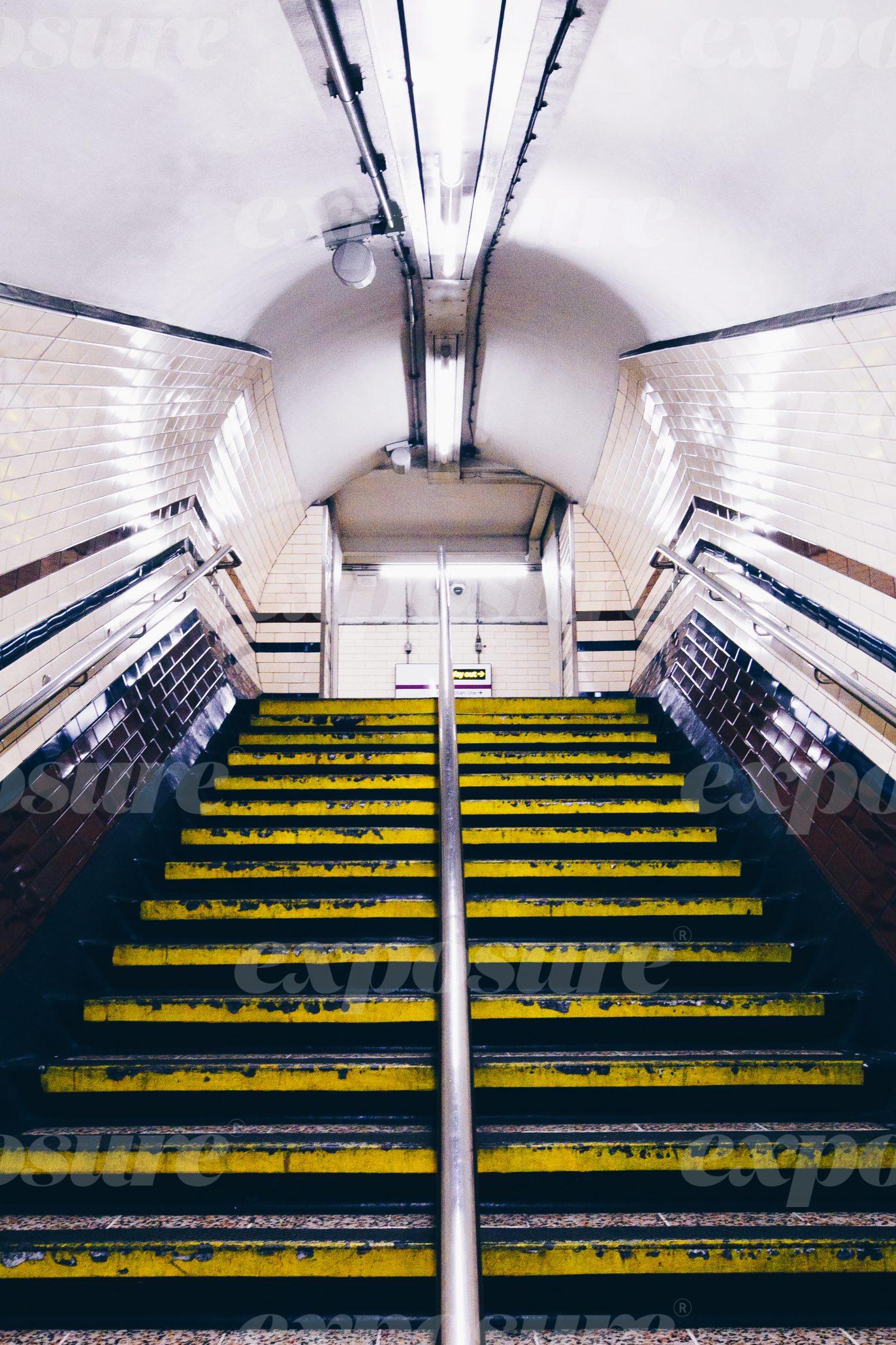 Tube staircase