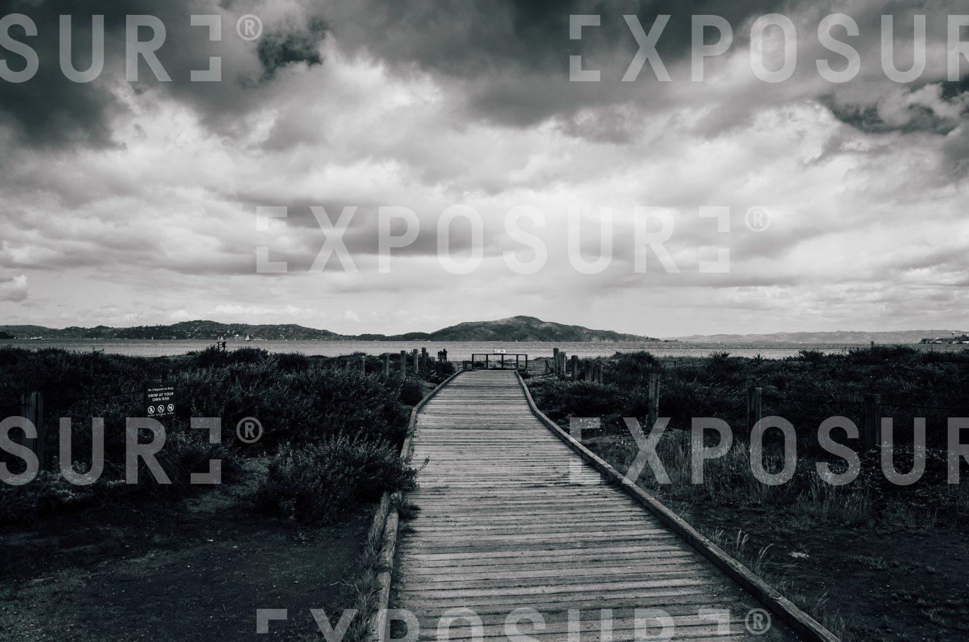 Boardwalk to the beach