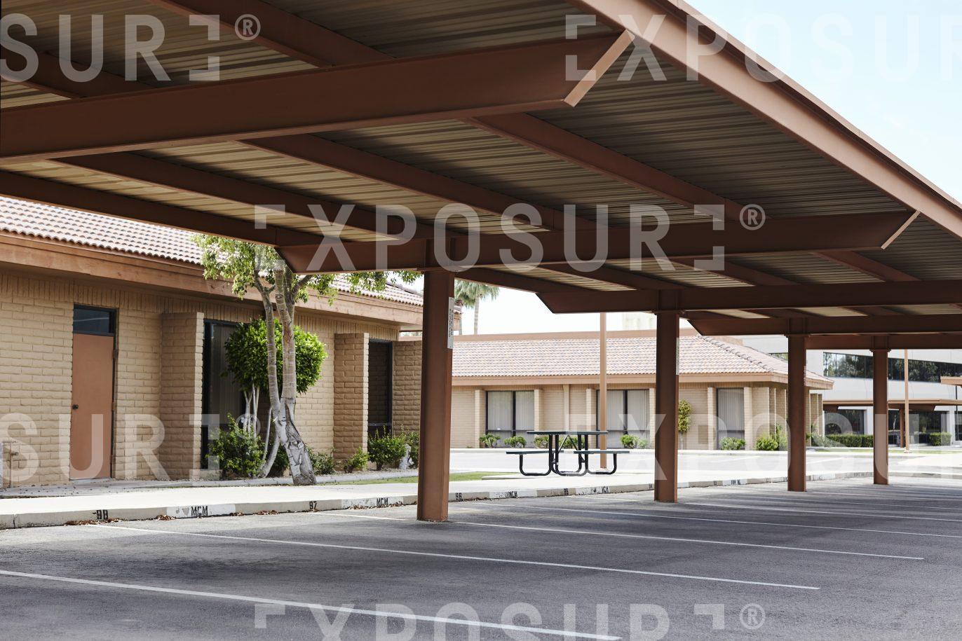 Arizona, covered parking lot