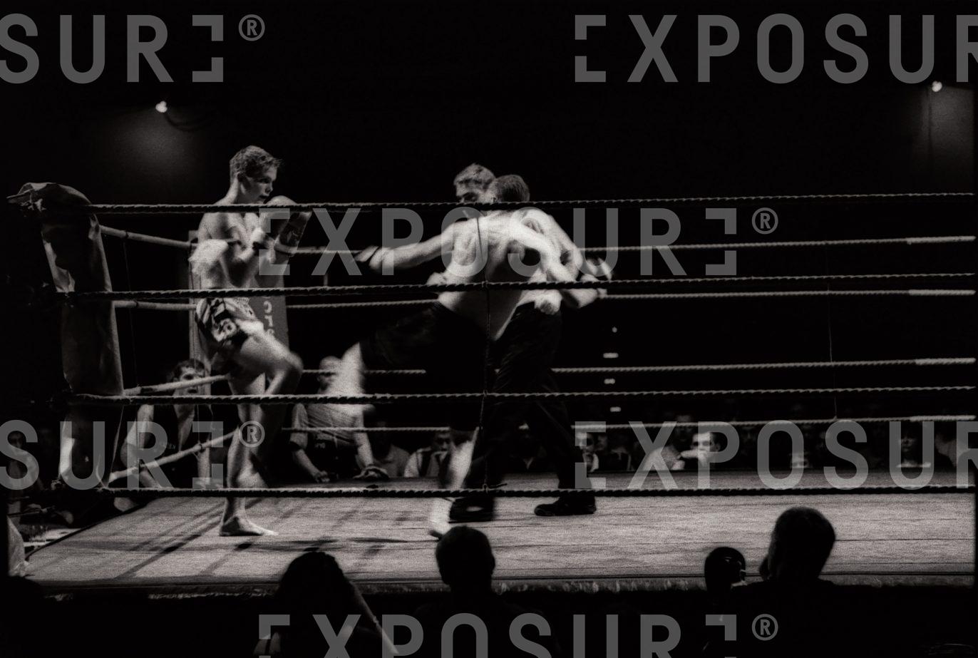Thai boxing in south London, late 1990’s