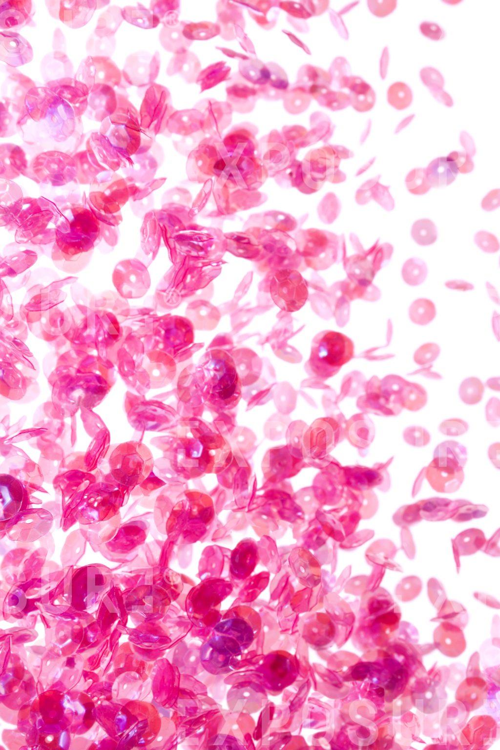 Pink sequins
