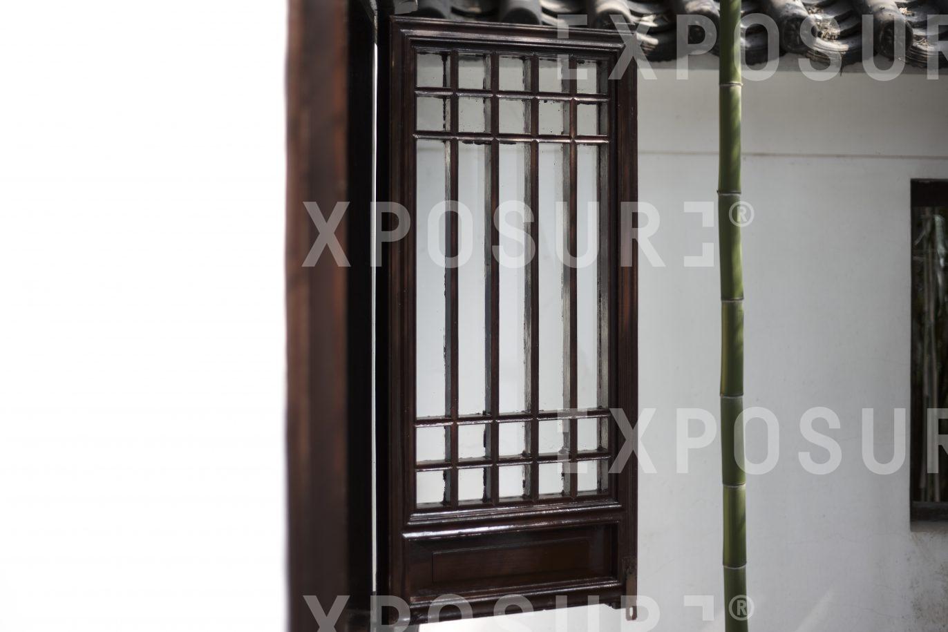 Traditional Chinese architecture detail, Shanghai