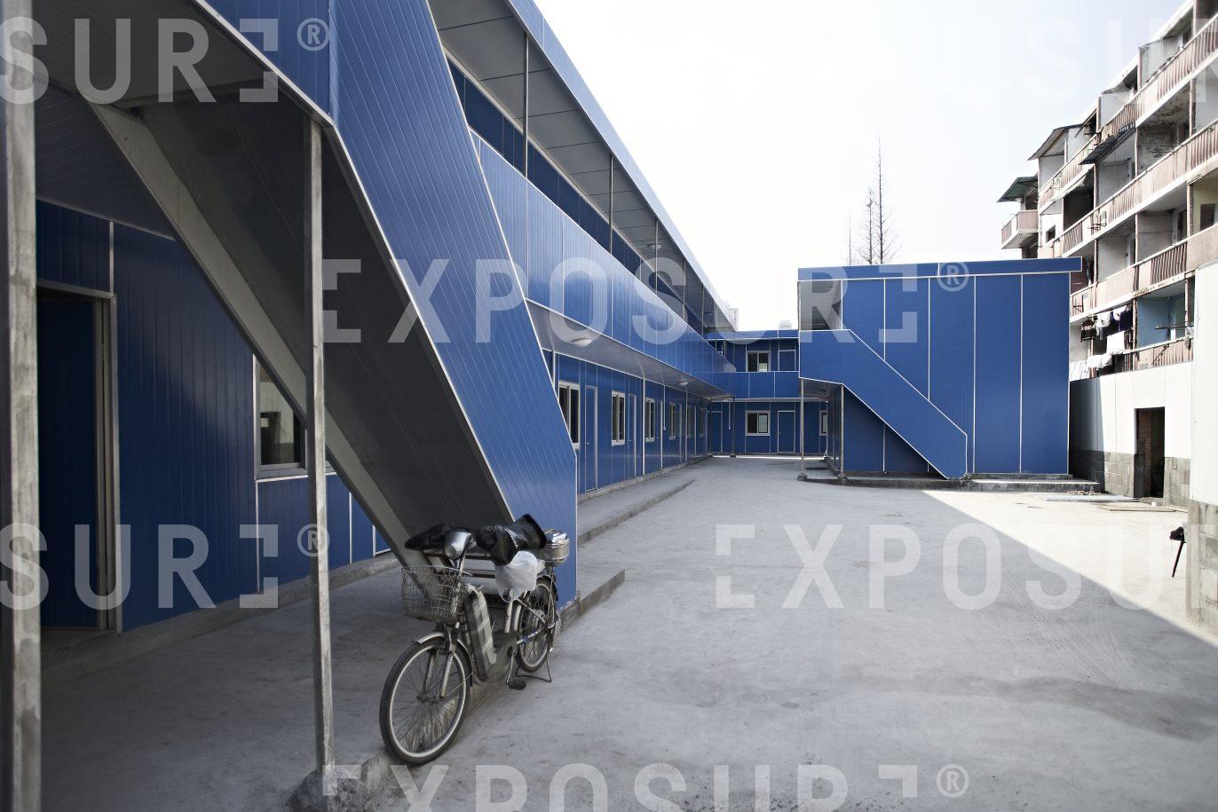 Construction site offices, Shanghai