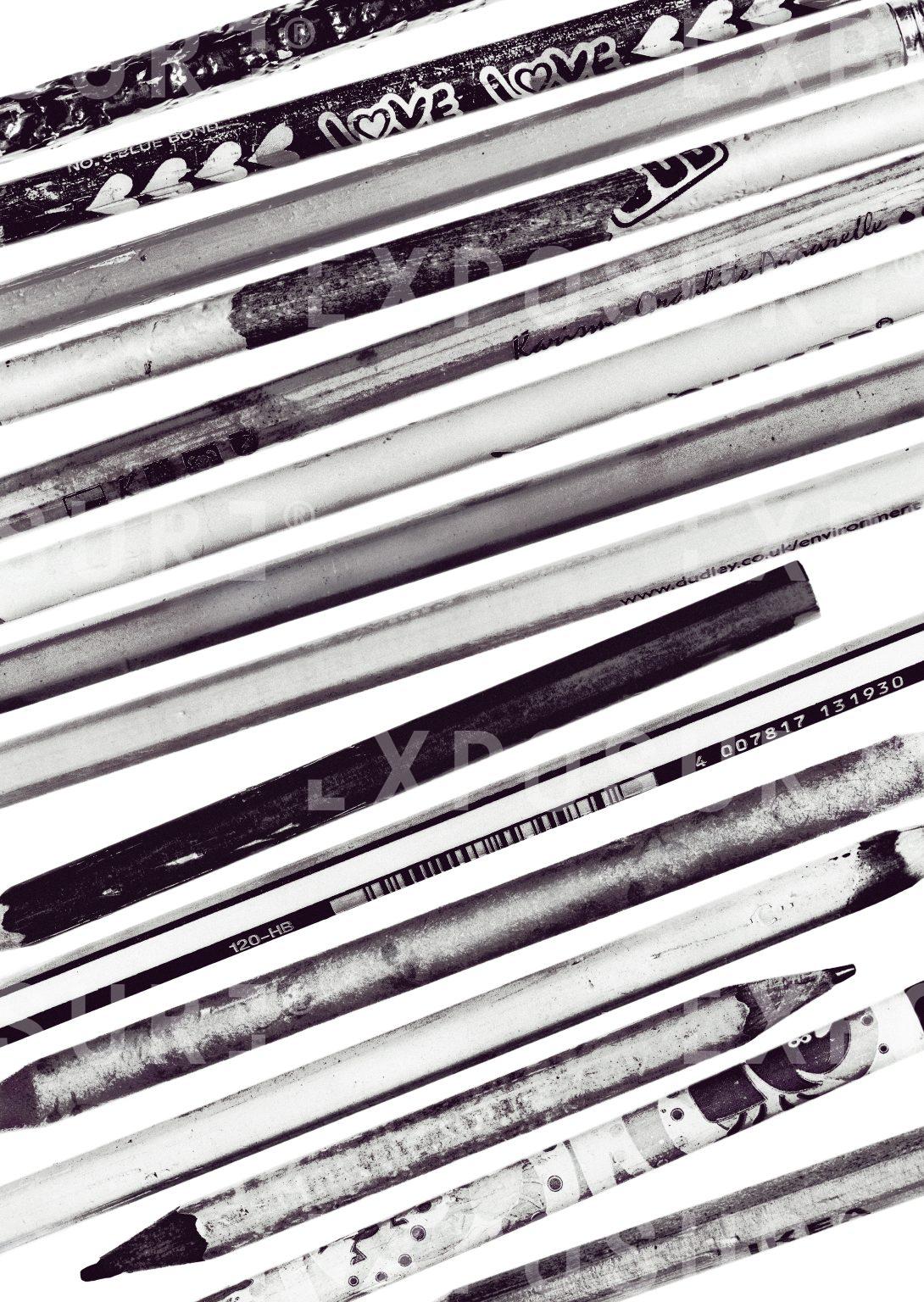 Old pencils collection