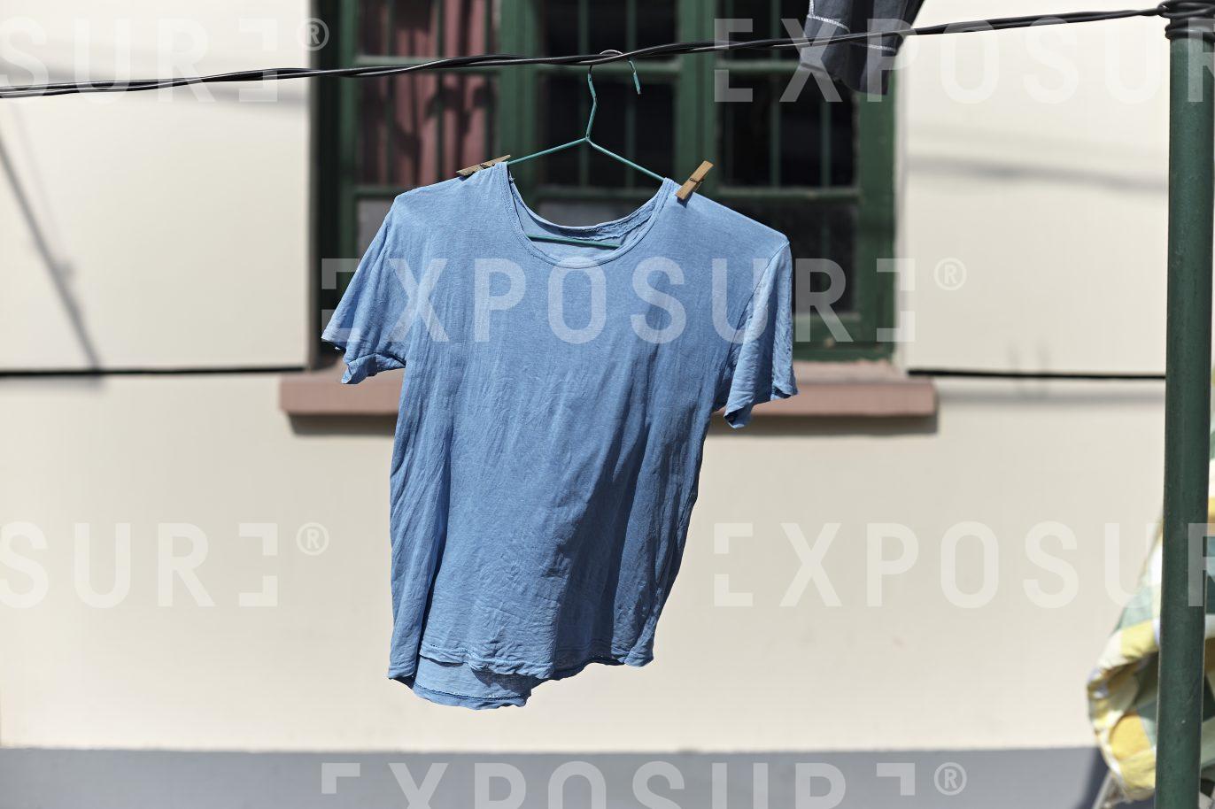 Fade blue t shirt, Shanghai