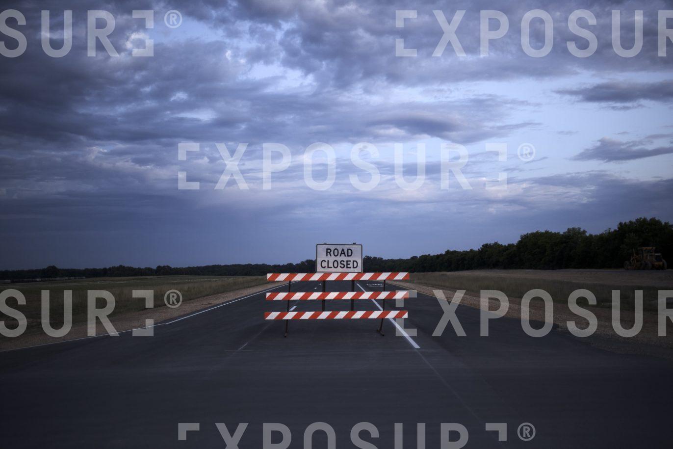 Road Closed, near Columbus, Ohio