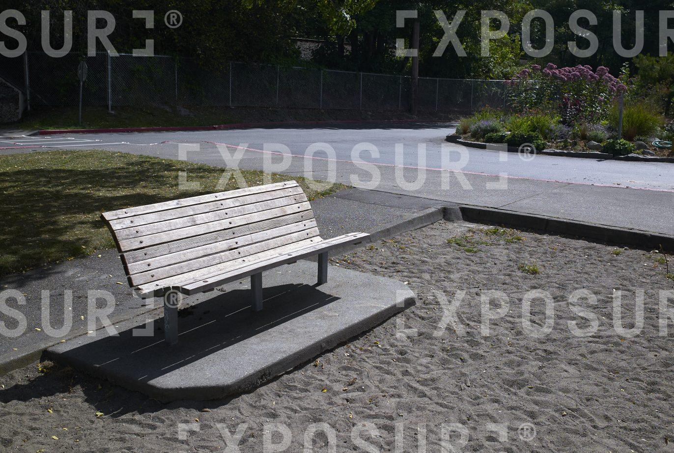 Bench near Golden Gardens, Seattle
