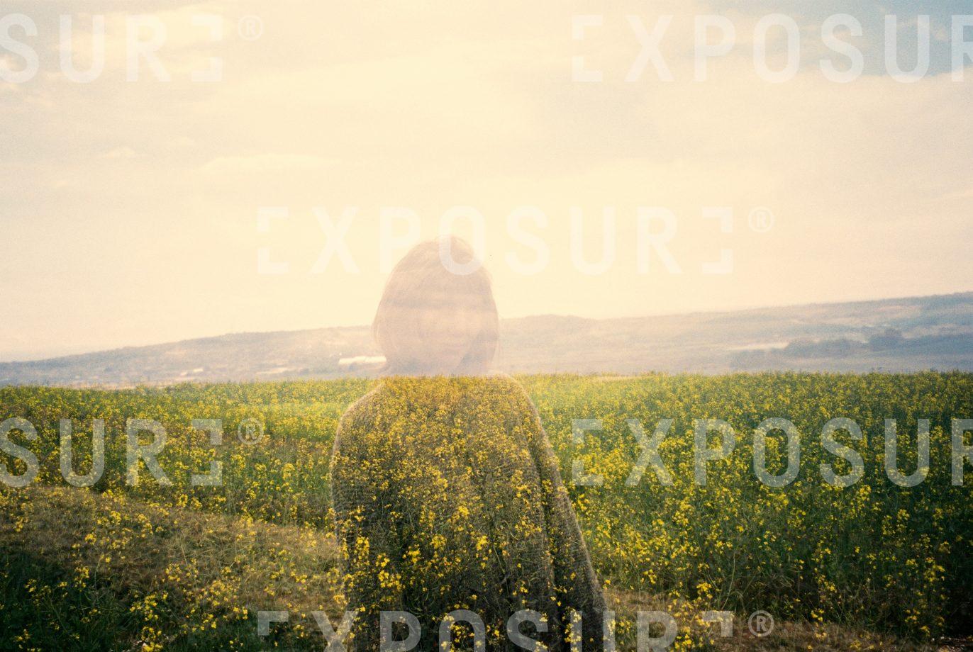 Double exposure portrait 3