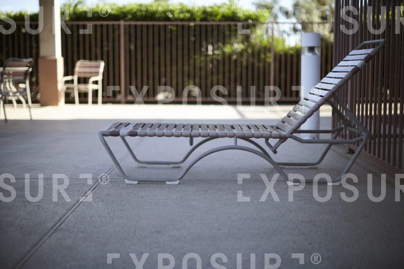 Arizona, hotel pool lounger