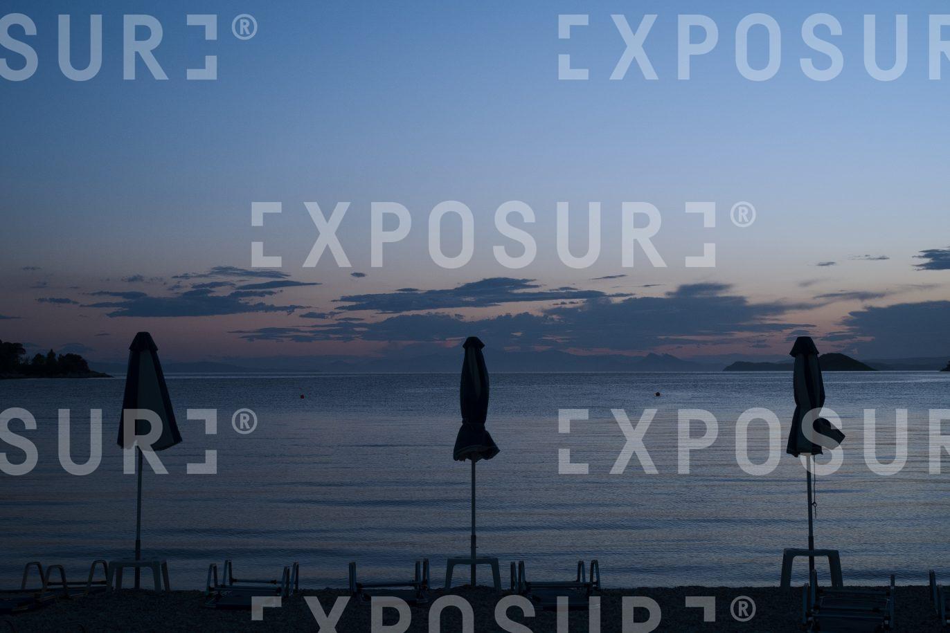 The End Of The Day On The Beach