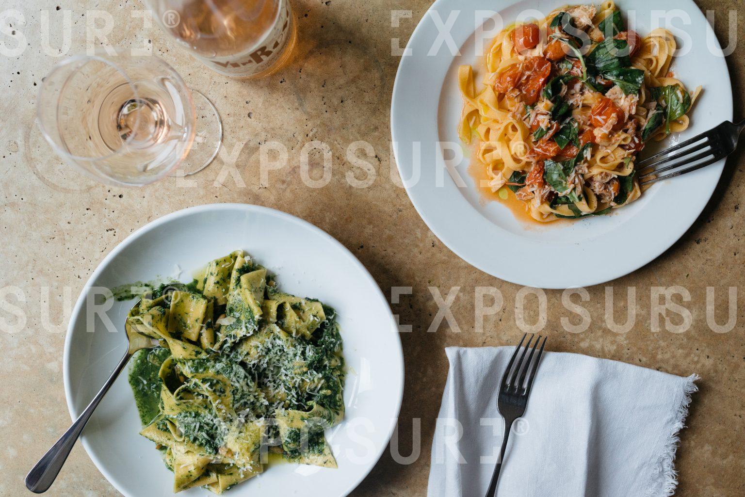 Pasta lunch