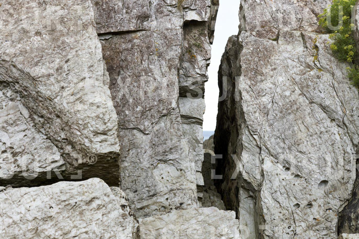 Devon, rock outcrop near sea