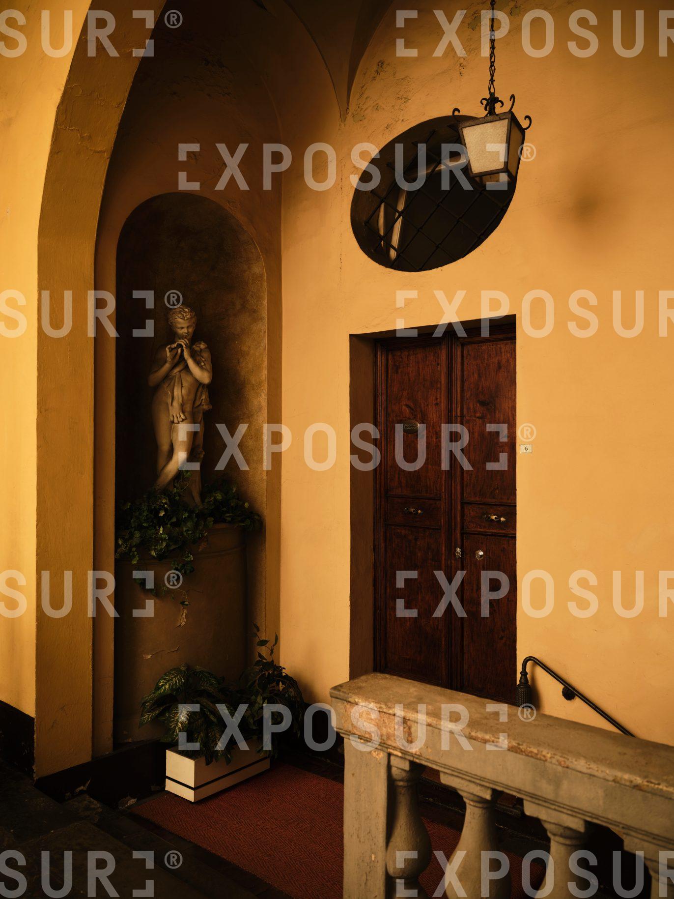 Yellow Italian Doorway