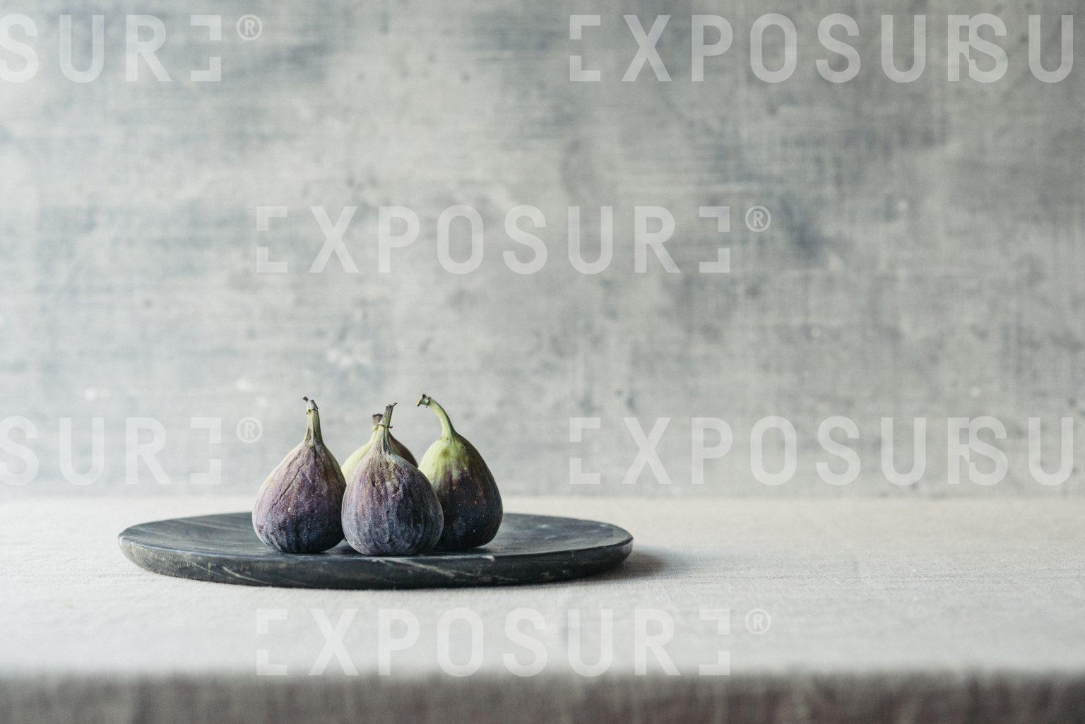 Plate of figs