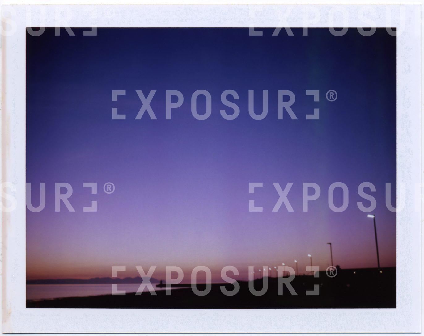 Girvan promenade summer evening