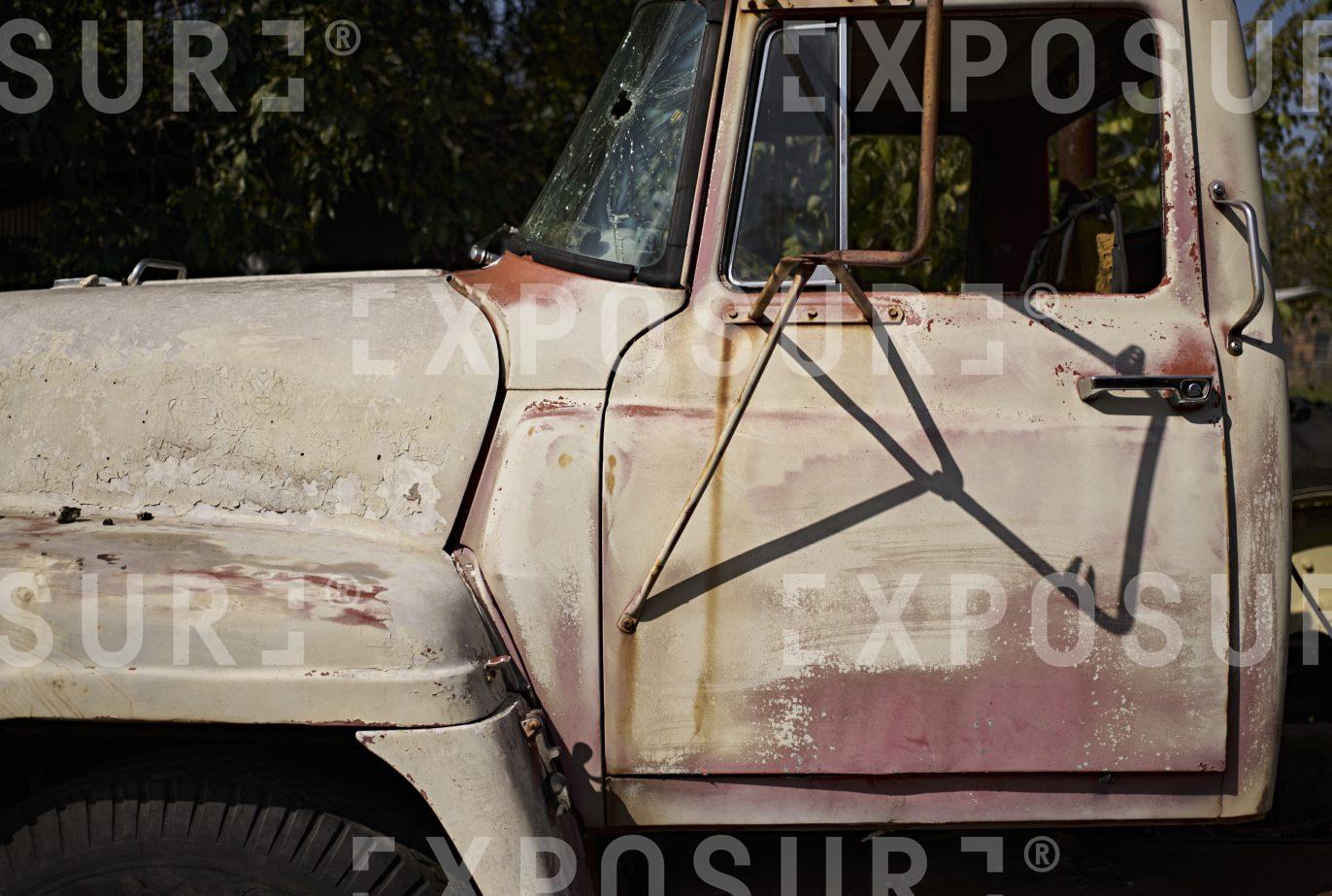 Abandoned old truck, Oklahoma