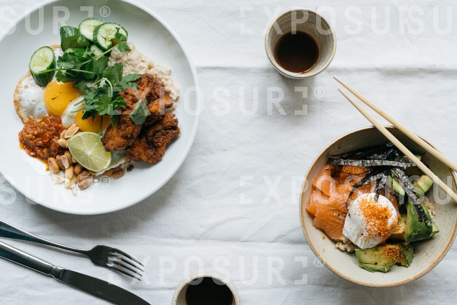 Asian breakfast