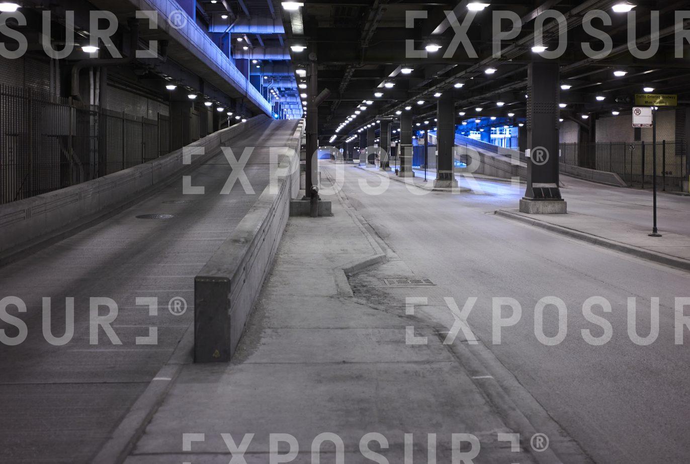 Underground roads, Chicago