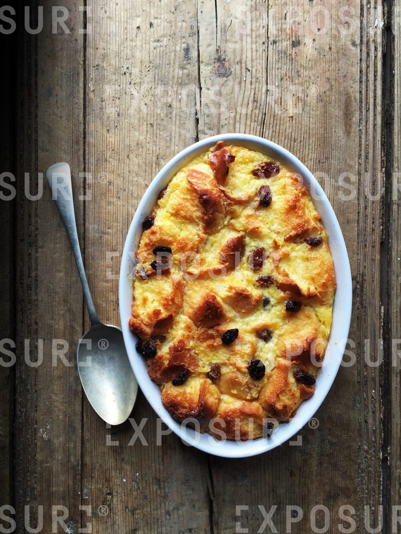 Bread and butter pudding