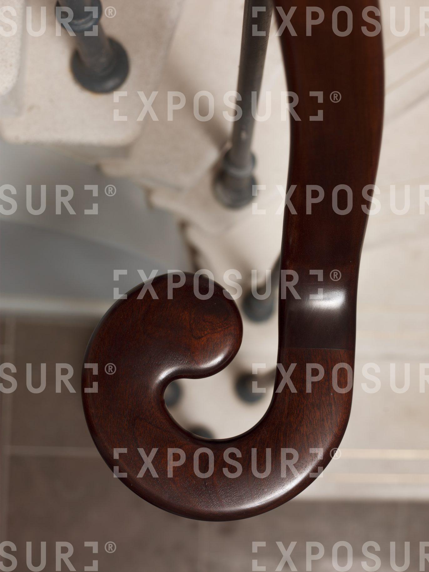 Wooden Stair Banister