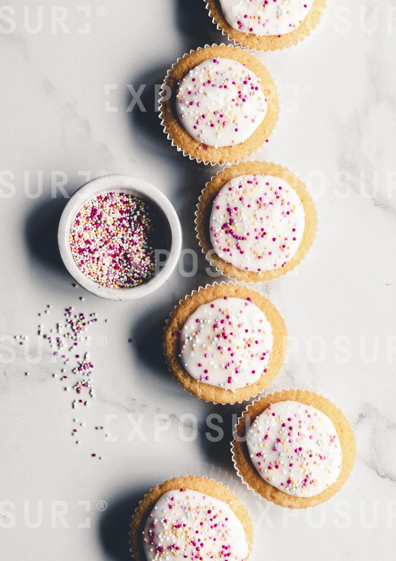 Sprinkle Cupcakes